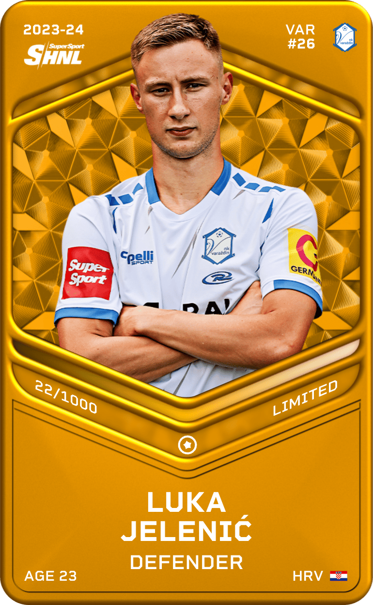 Luka Jelenić 2023-24 • Limited 22/1000