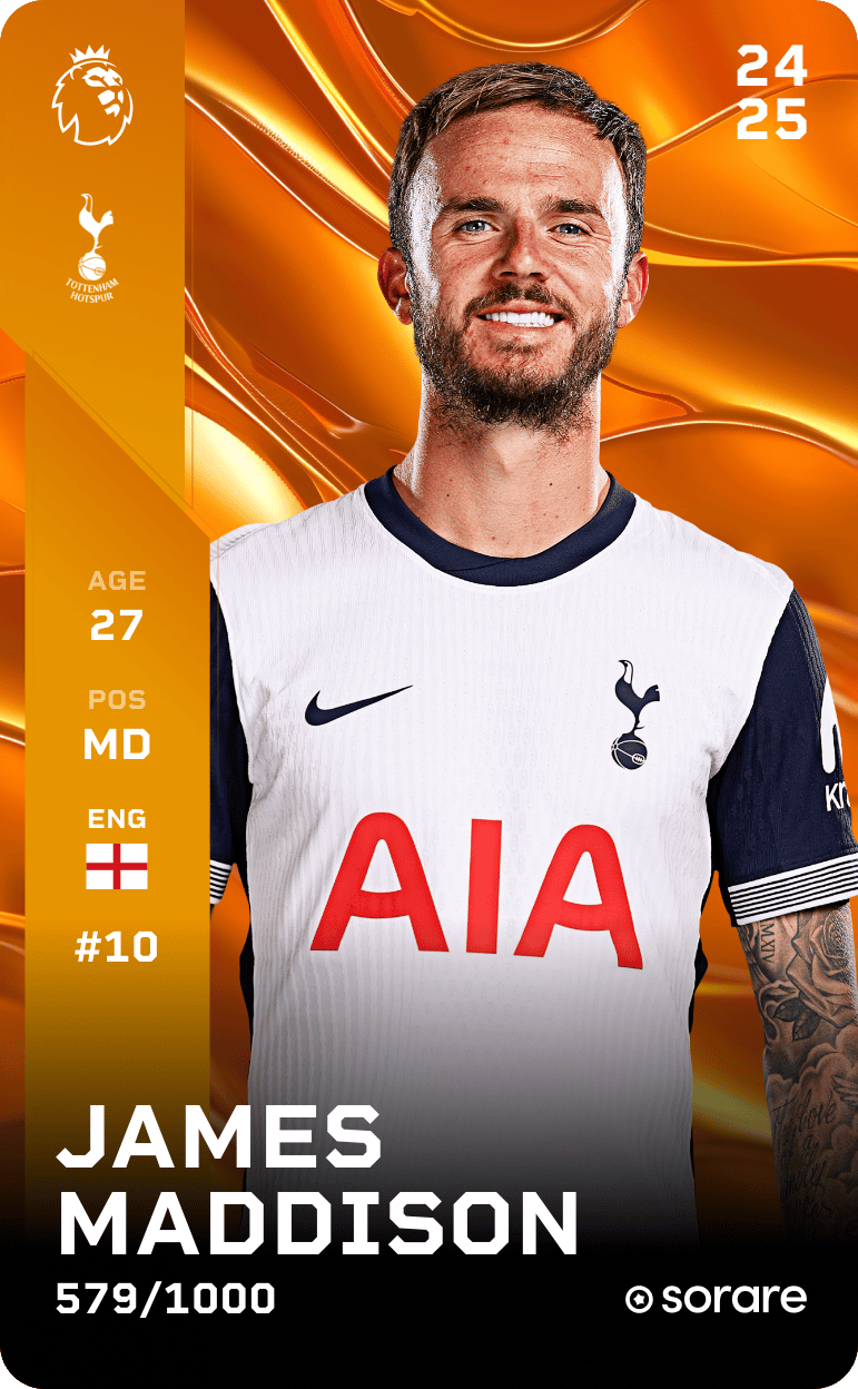 James Maddison 2024-25 • Limited 579/1000