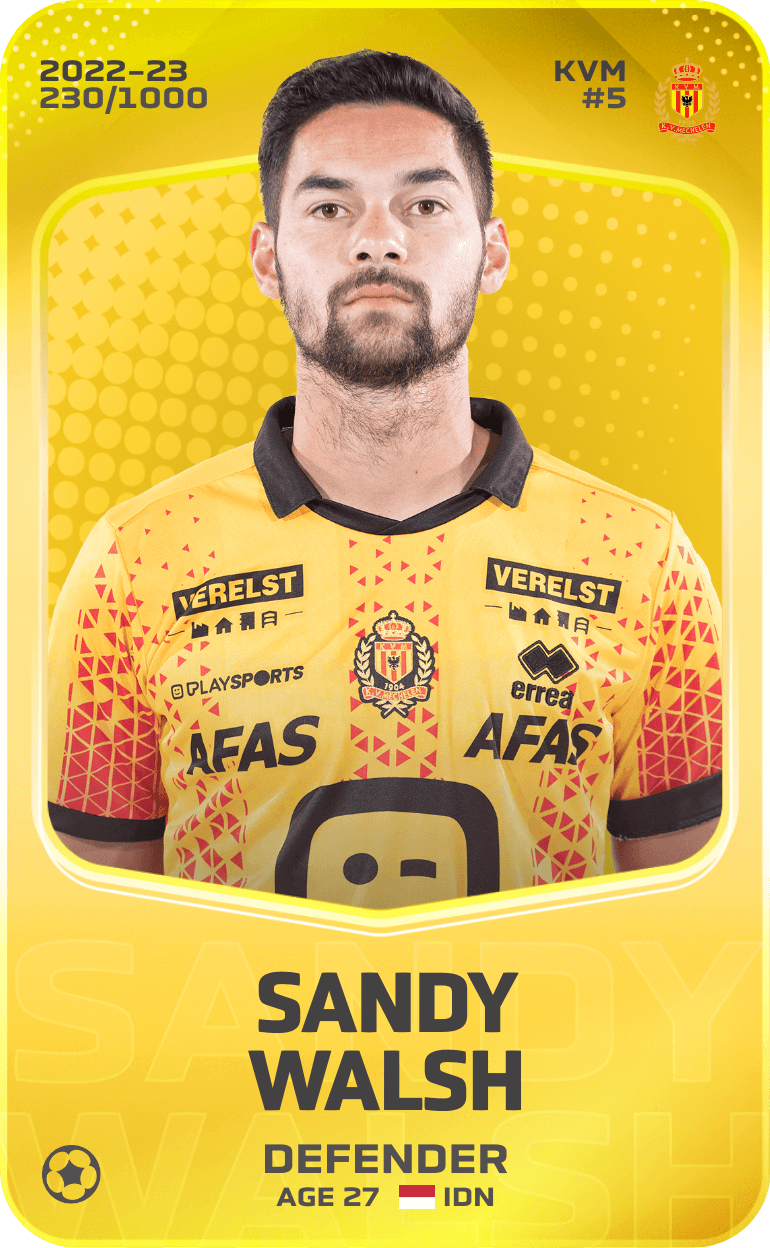 Sandy Walsh 2022-23 • Limited 230/1000