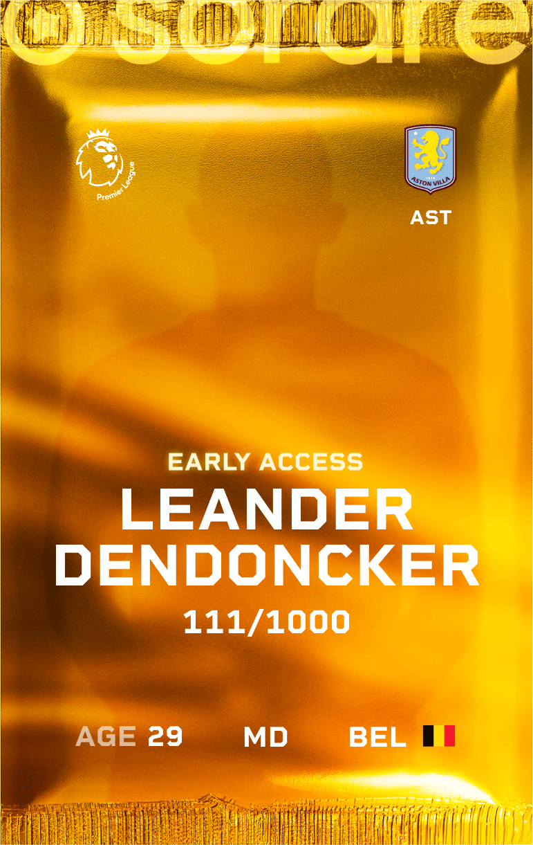 Leander Dendoncker 2024-25 • Limited 111/1000