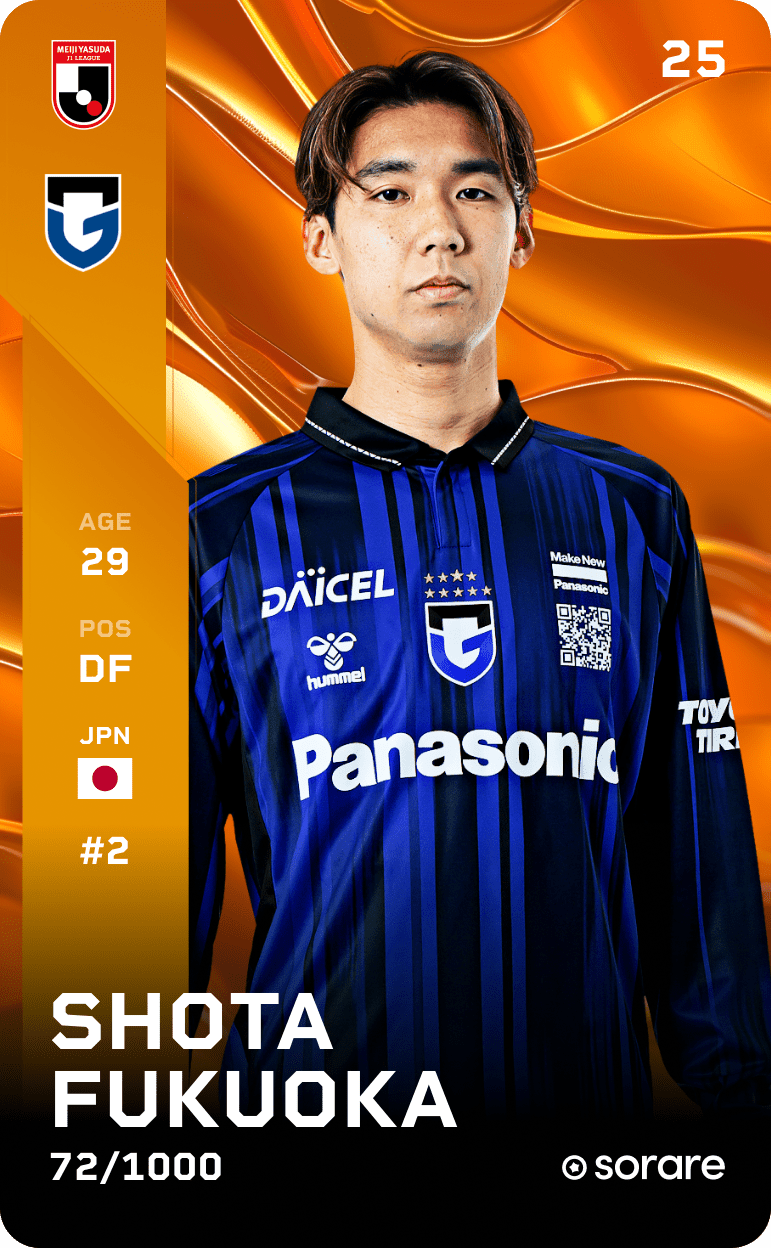 Shota Fukuoka 2025-26 • Limited 72/1000