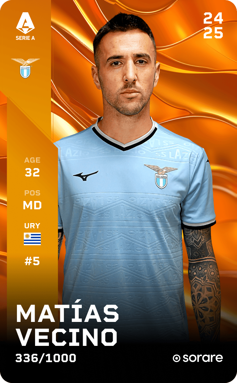 Matías Vecino 2024-25 • Limited 336/1000