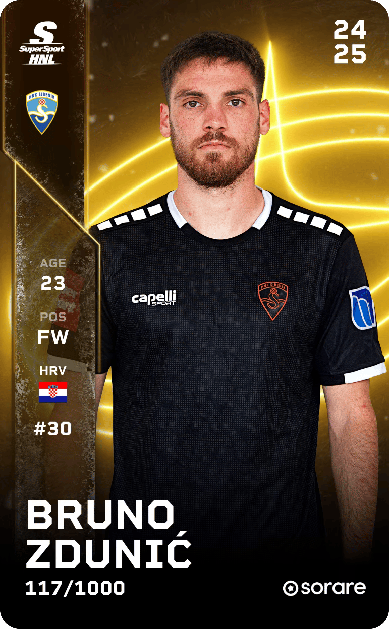 Bruno Zdunić 2024-25 • Limited 117/1000