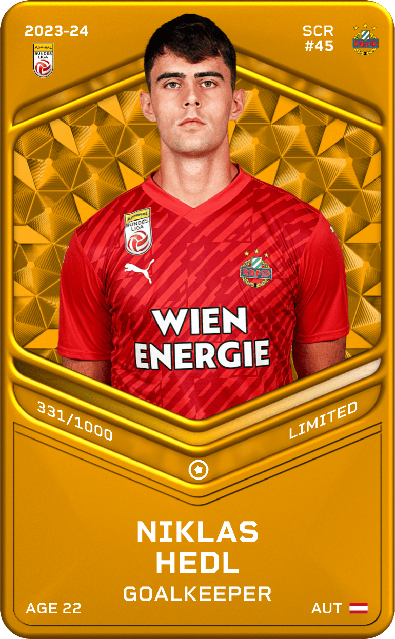 Niklas Hedl 2023-24 • Limited 331/1000