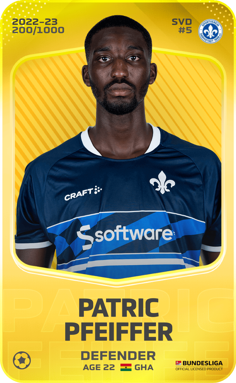 Patric Pfeiffer 2022-23 • Limited 200/1000