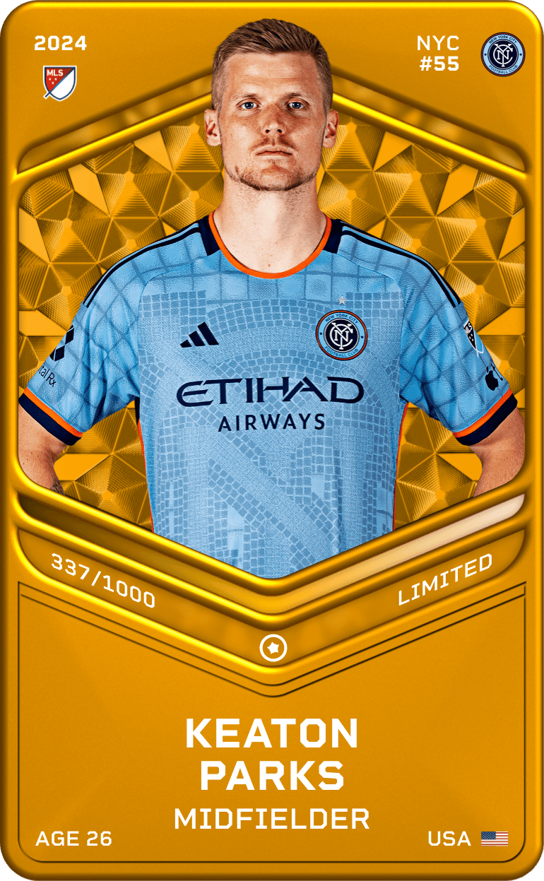 Keaton Parks 2024-25 • Limited 337/1000