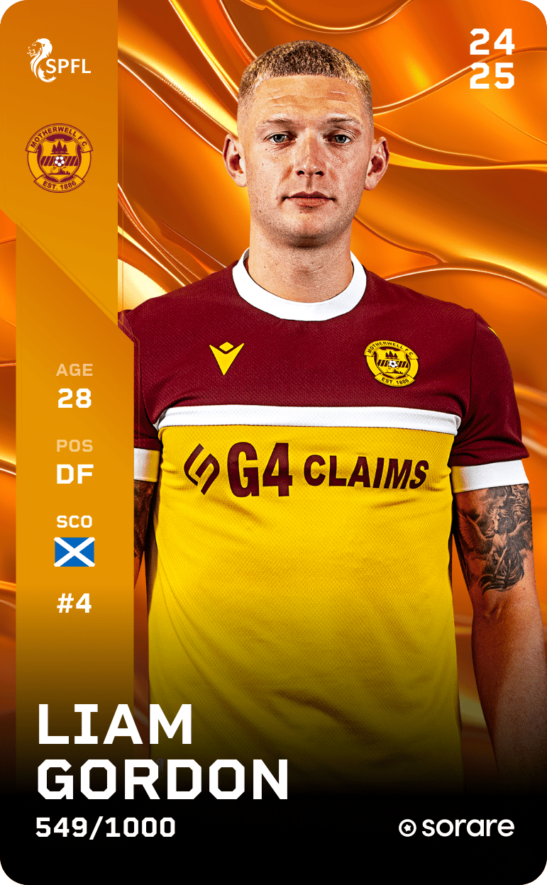 Liam Gordon 2024-25 • Limited 549/1000