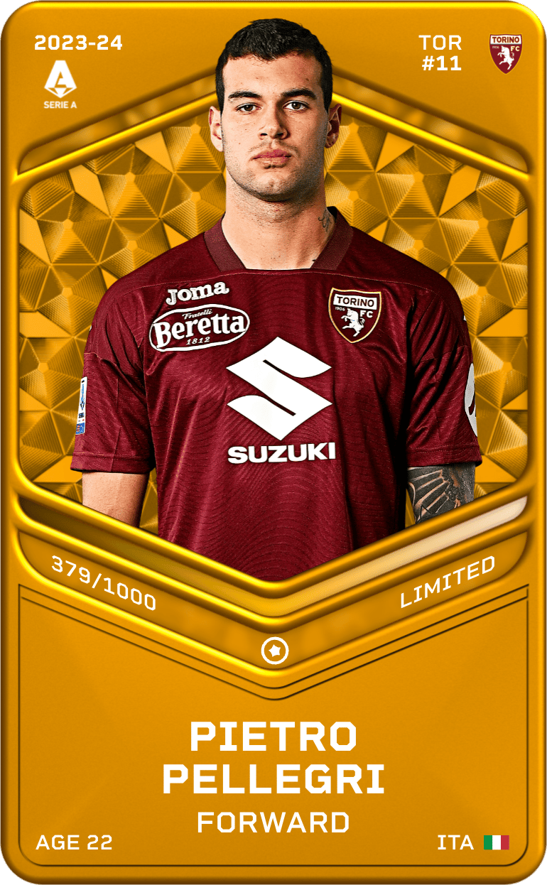Pietro Pellegri 2023-24 • Limited 379/1000