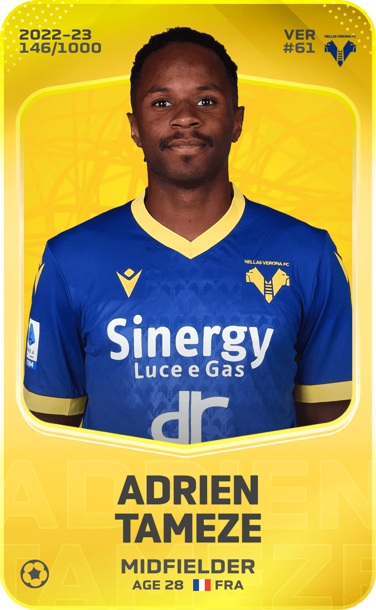 Adrien Tameze 2022-23 • Limited 146/1000
