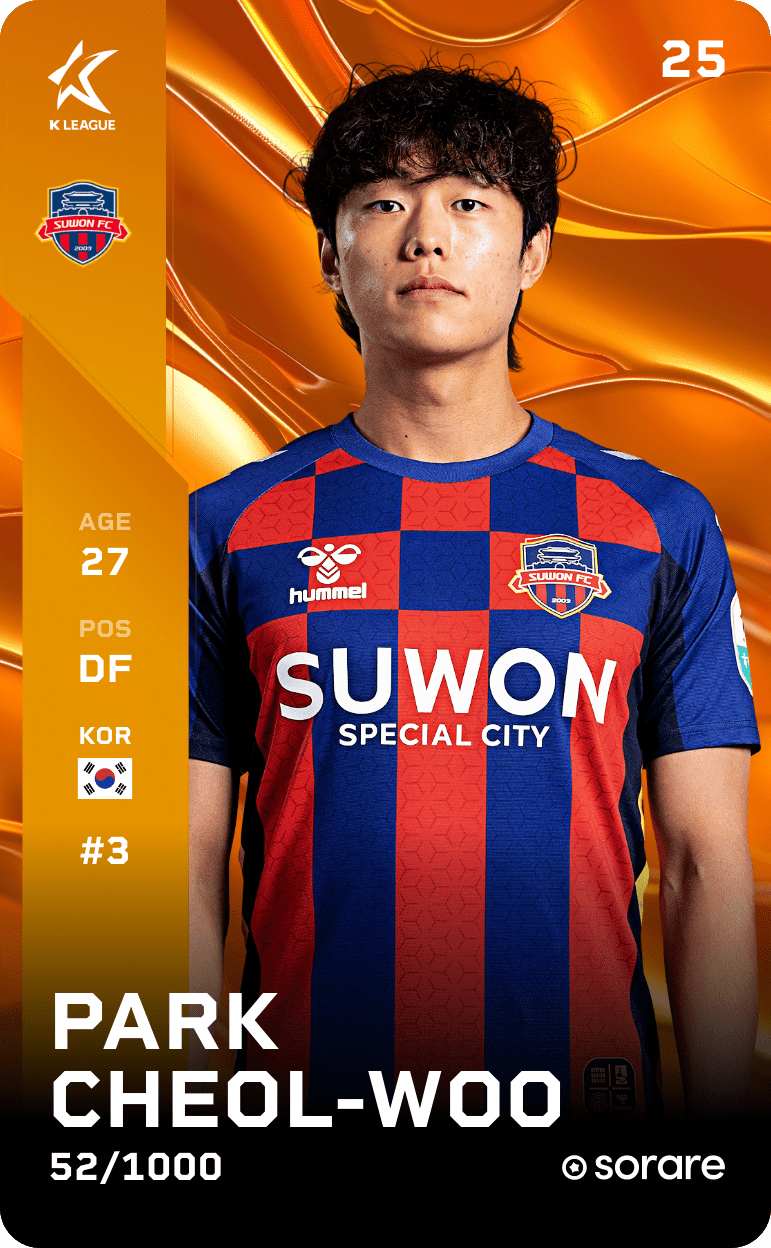Park Cheol-Woo 2025-26 • Limited 52/1000