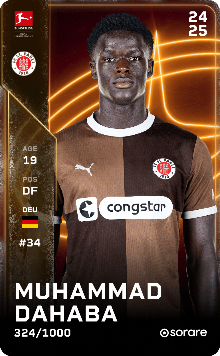 Muhammad Dahaba 2024-25 • Limited 324/1000