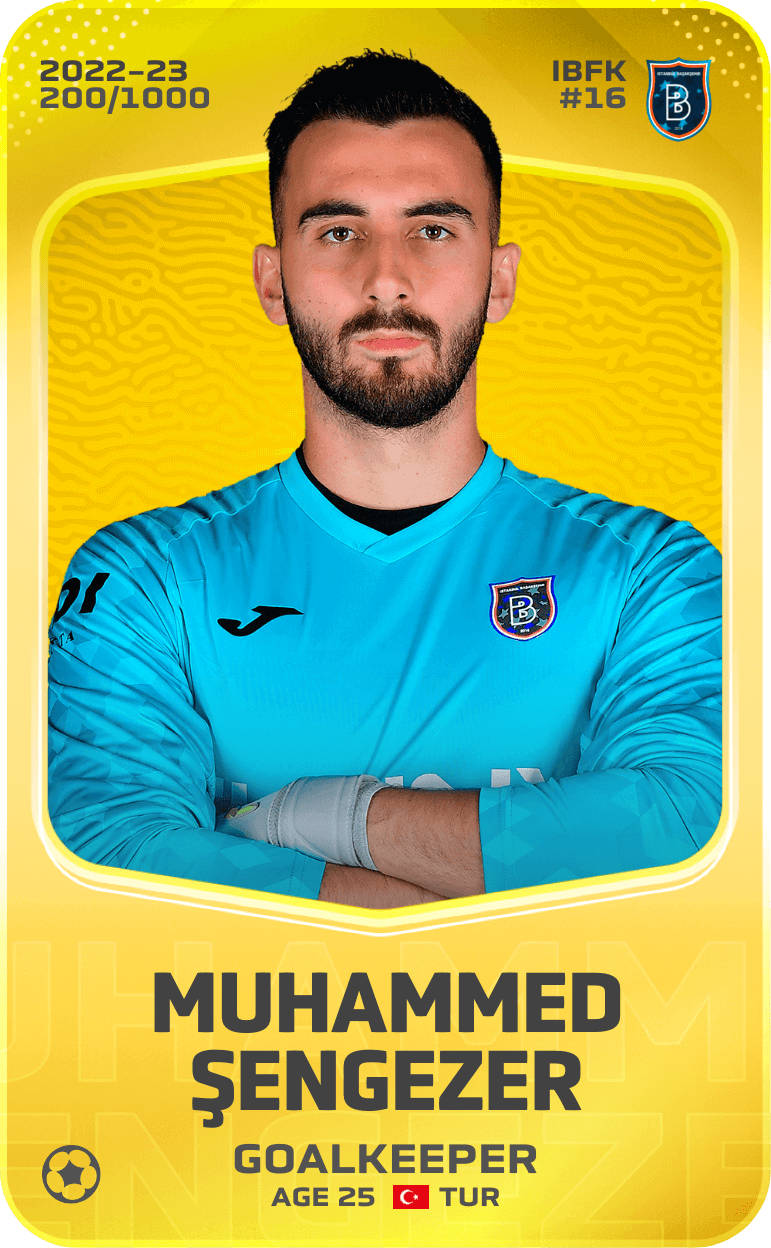 Muhammed Şengezer 2022-23 • Limited 200/1000
