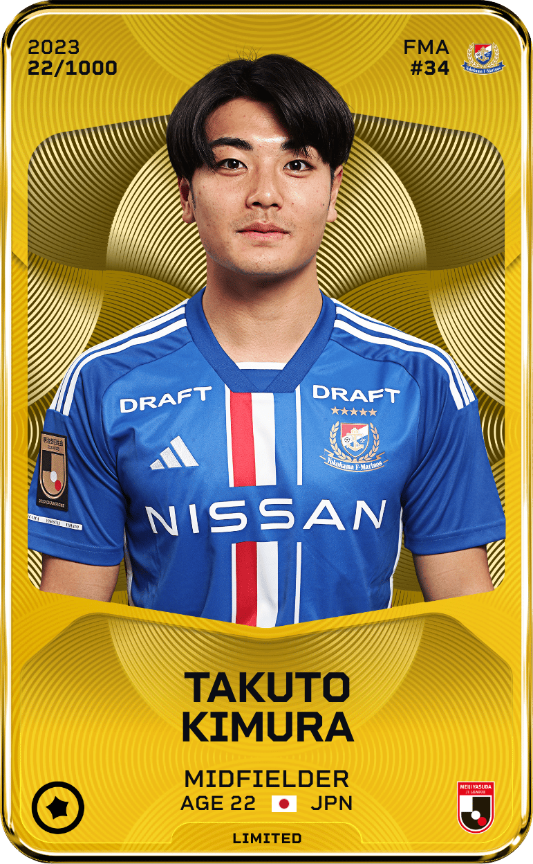 Takuto Kimura 2023-24 • Limited 22/1000