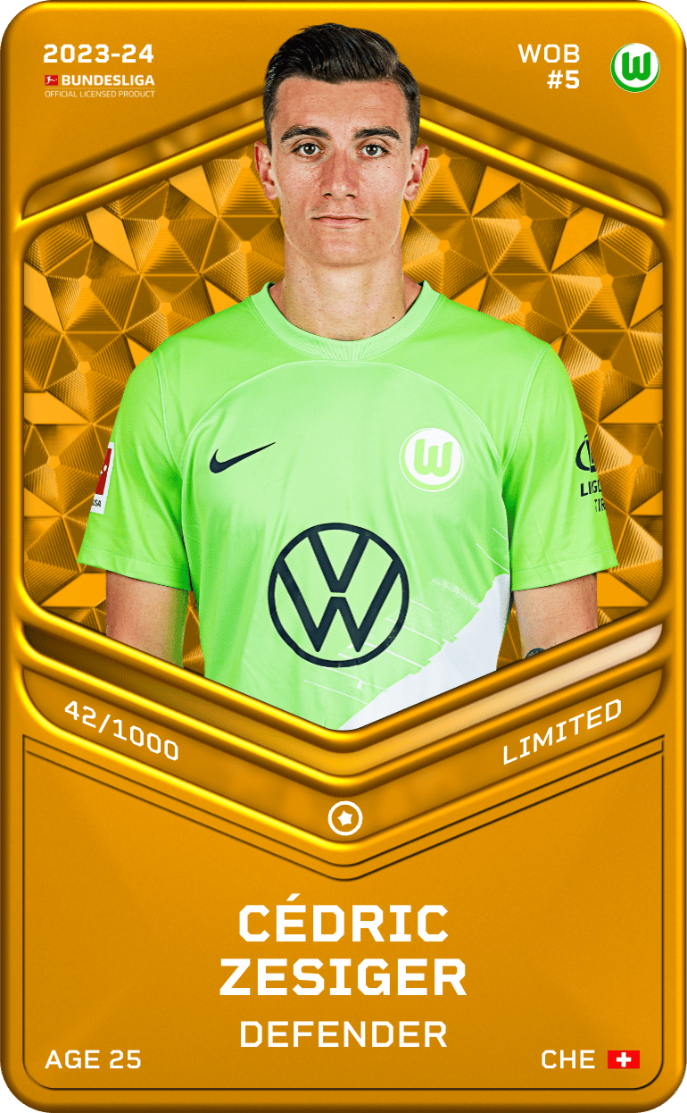 Cédric Zesiger 2023-24 • Limited 42/1000