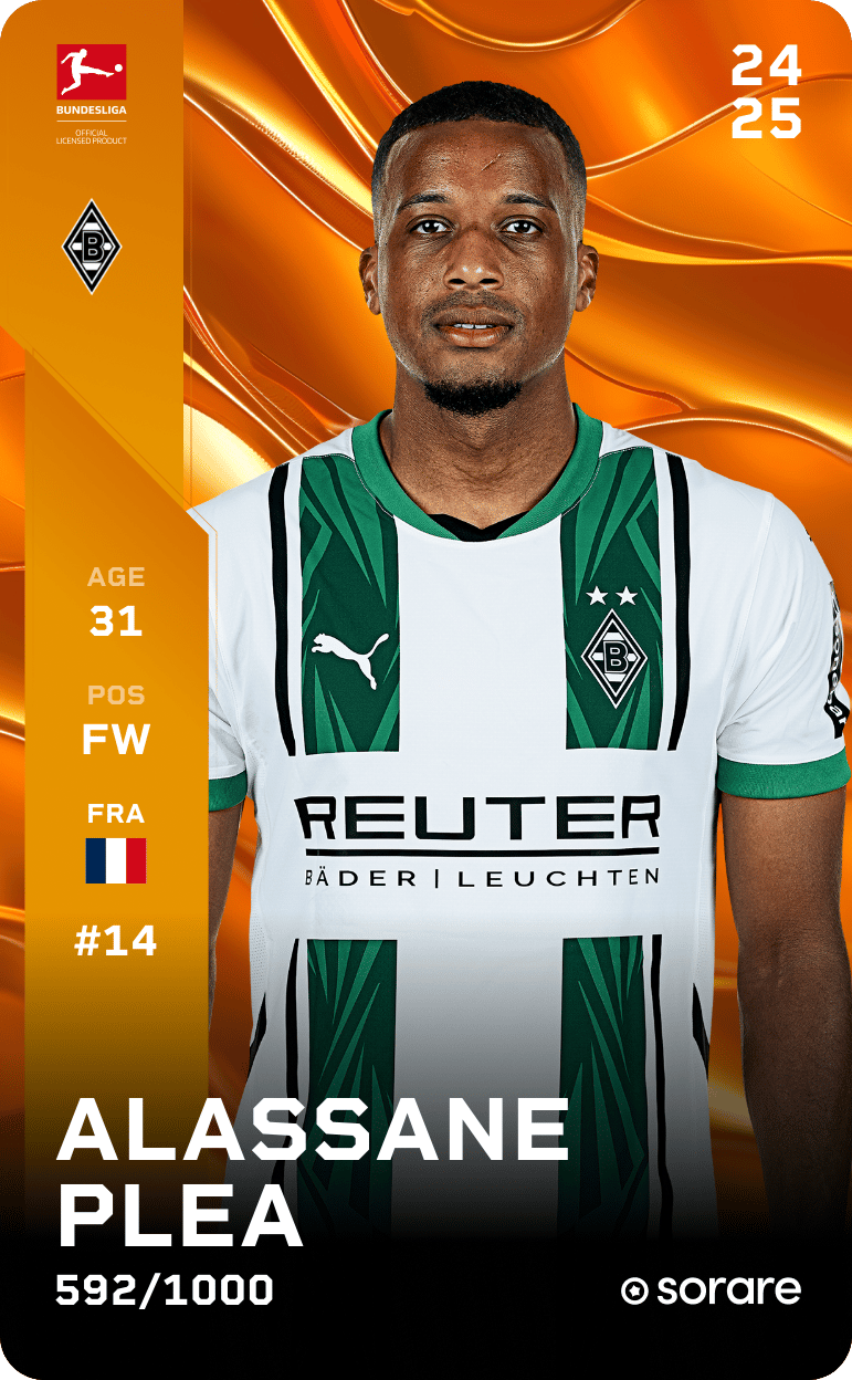 Alassane Plea 2024-25 • Limited 592/1000
