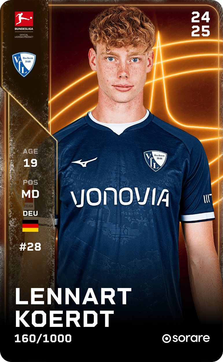 Lennart Koerdt 2024-25 • Limited 160/1000