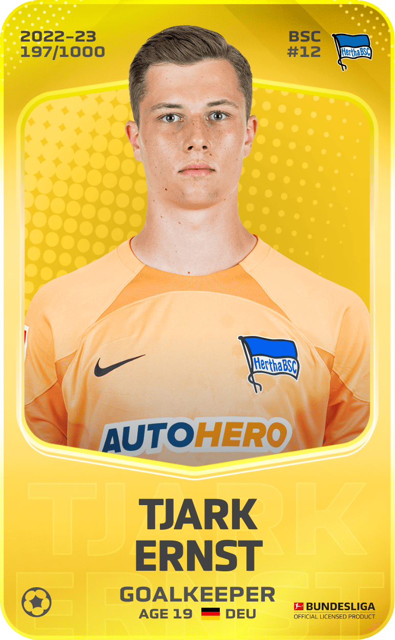 Tjark Ernst 2022-23 • Limited 197/1000