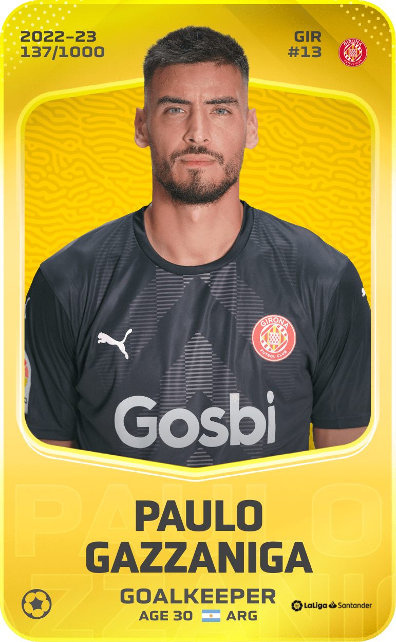 Paulo Gazzaniga 2022-23 • Limited 137/1000