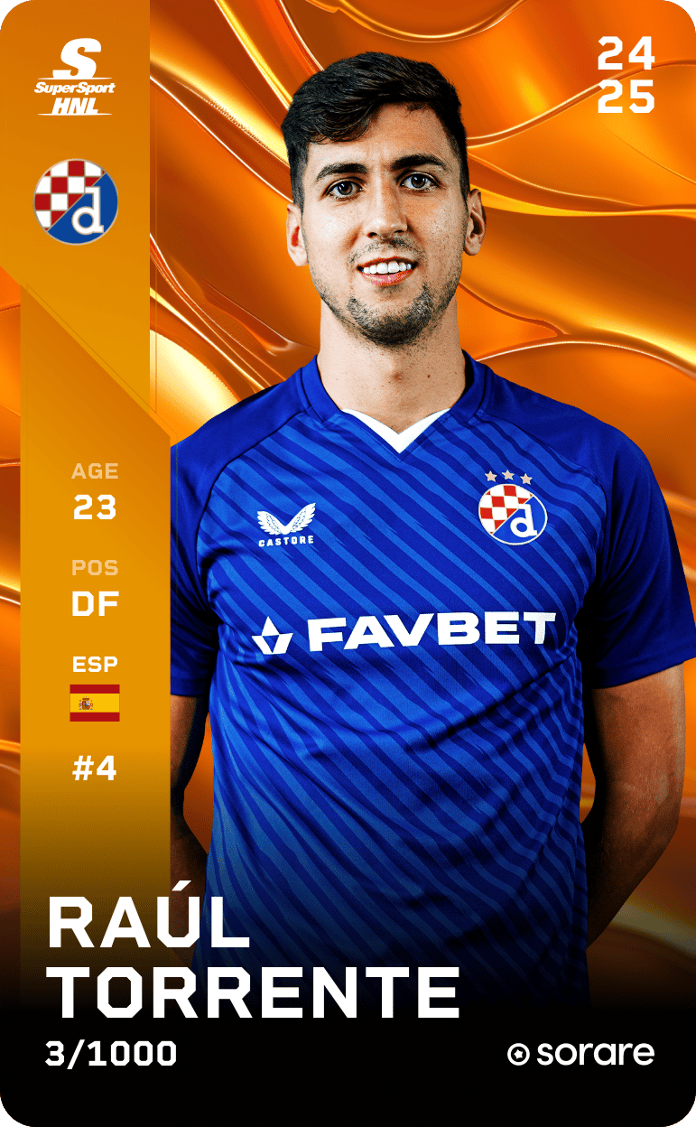 Raúl Torrente 2024-25 • Limited 3/1000
