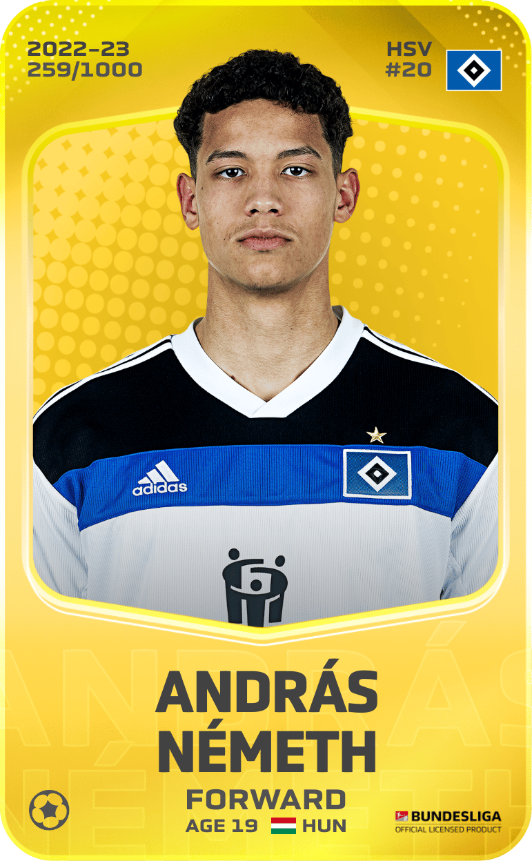 András Németh 2022-23 • Limited 259/1000