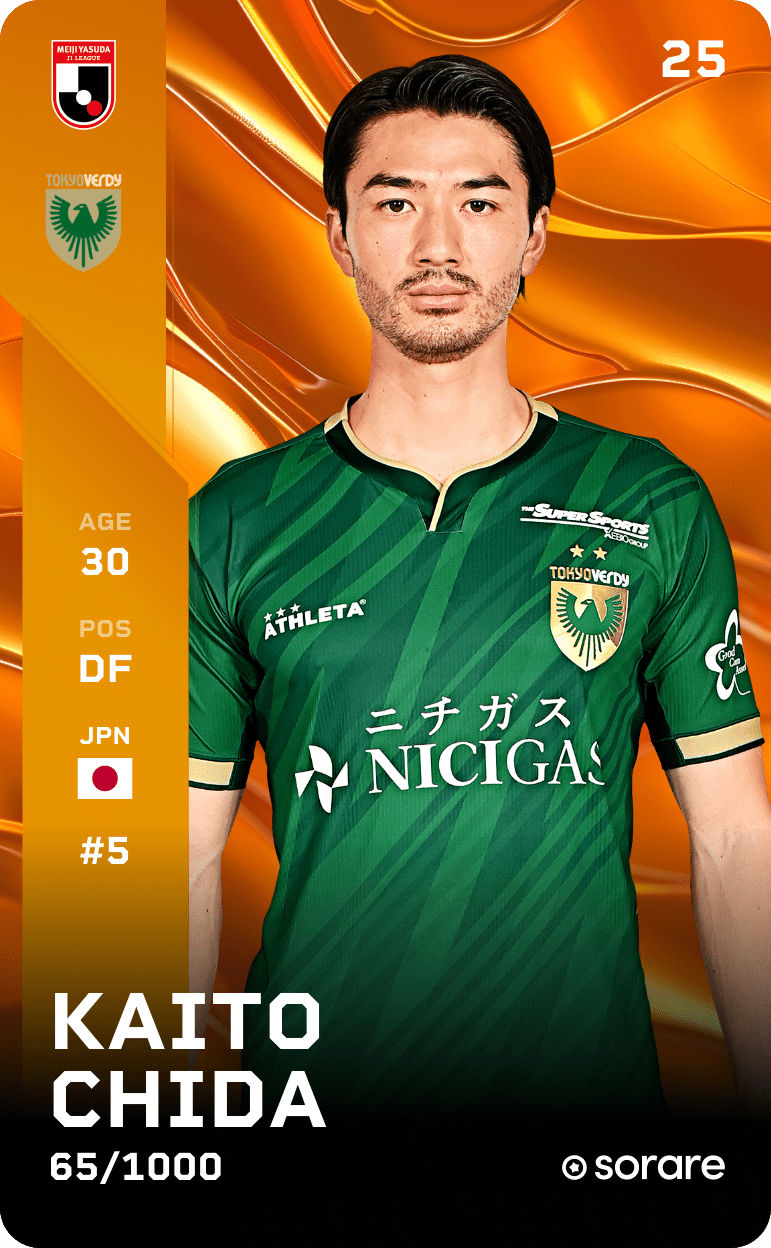 Kaito Chida 2025-26 • Limited 65/1000