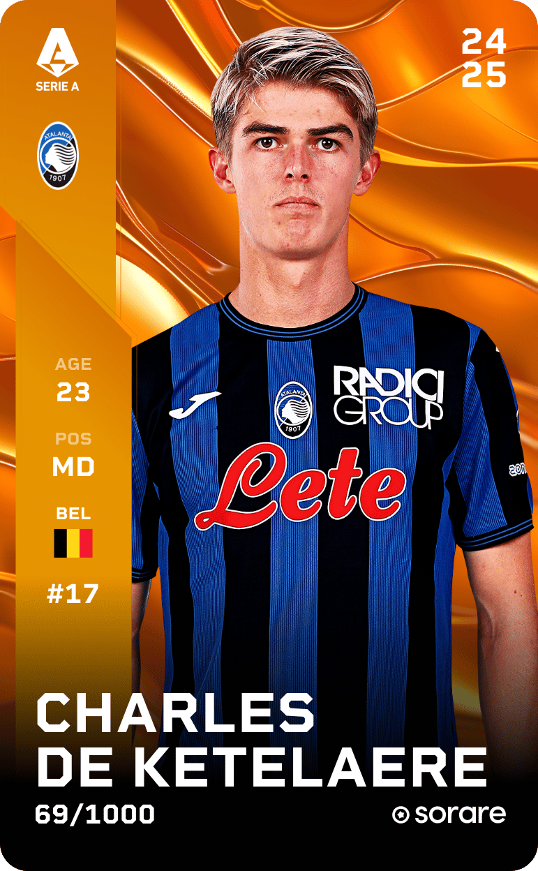 Charles De Ketelaere 2024-25 • Limited 69/1000