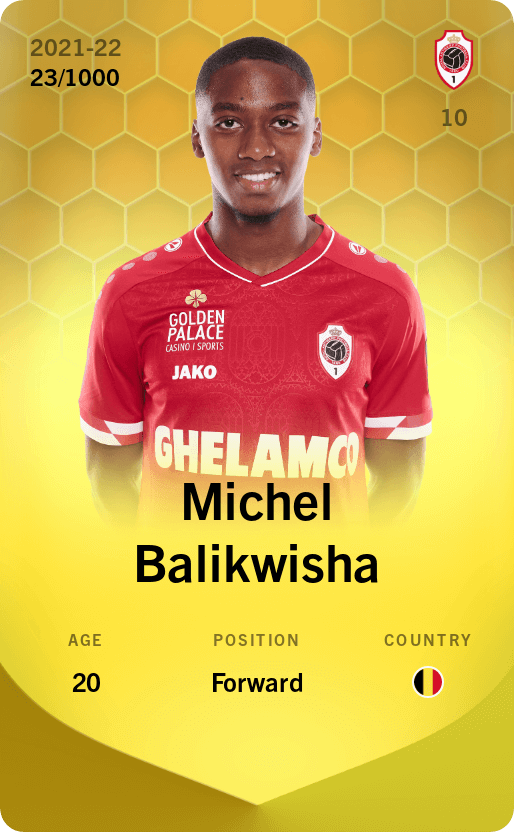 Michel Balikwisha 2021-22 • Limited 23/1000