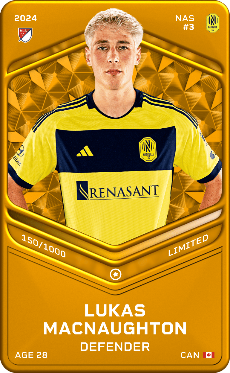 Lukas MacNaughton 2024-25 • Limited 150/1000