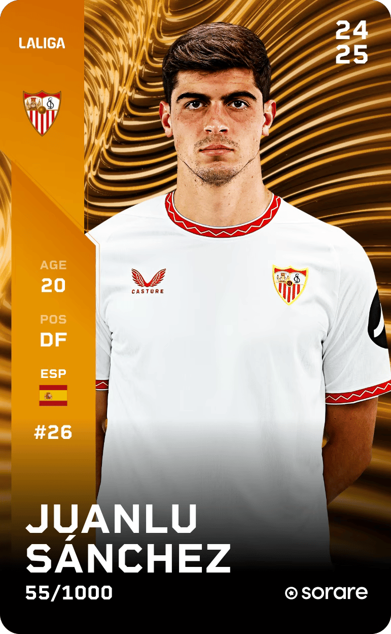 Juanlu Sánchez 2024-25 • Limited 55/1000