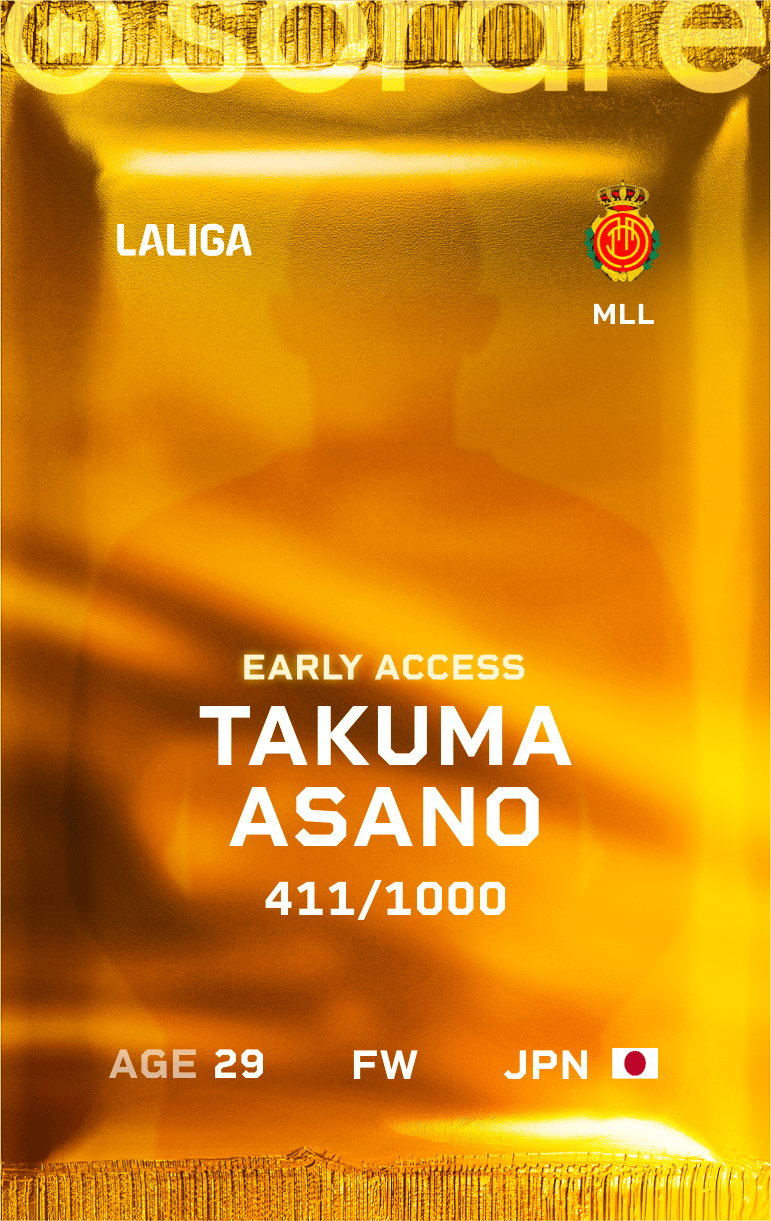 Takuma Asano 2024-25 • Limited 411/1000