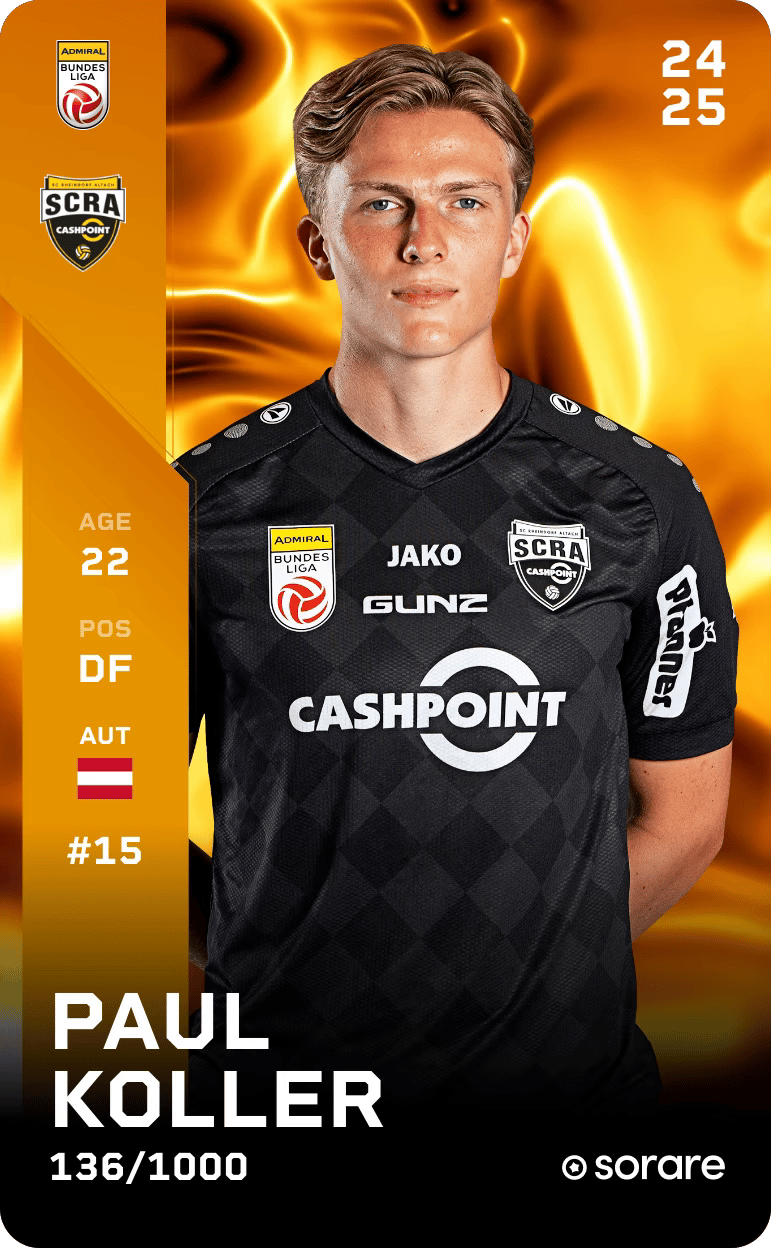 Paul-Friedrich Koller 2024-25 • Limited 136/1000
