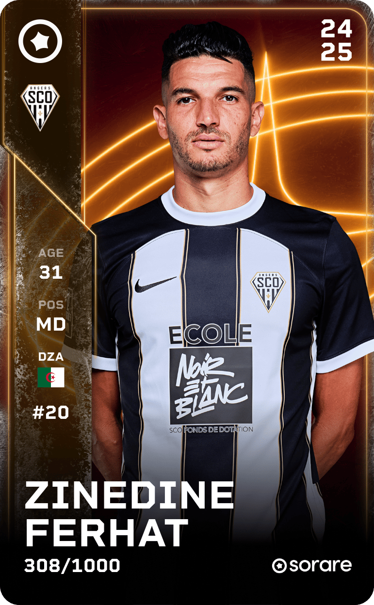 Zinedine Ferhat 2024-25 • Limited 308/1000