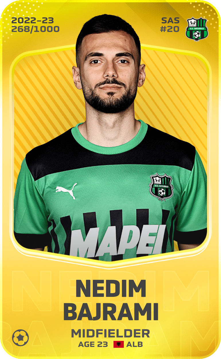 Nedim Bajrami 2022-23 • Limited 268/1000