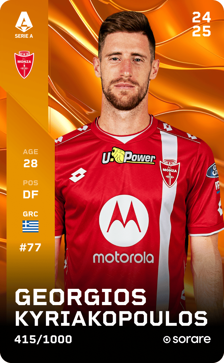Georgios Kyriakopoulos 2024-25 • Limited 415/1000