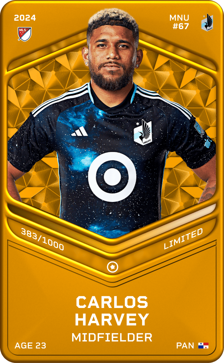Carlos Harvey 2024-25 • Limited 383/1000