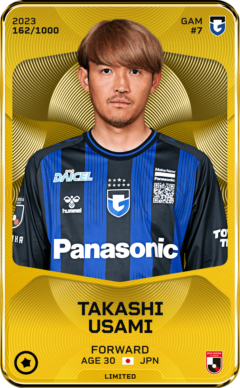 Takashi Usami 2023-24 • Limited 162/1000