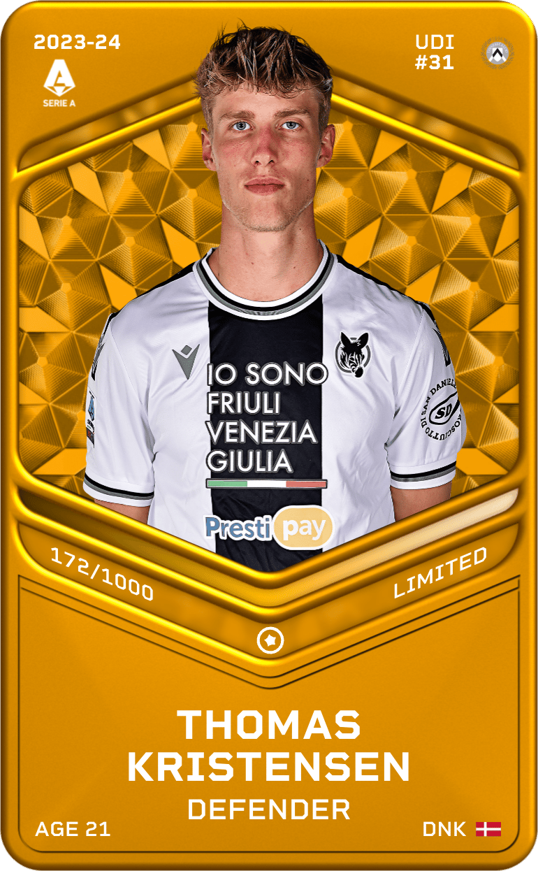 Thomas Kristensen 2023-24 • Limited 172/1000