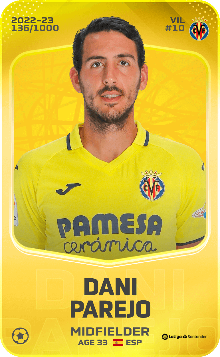 Dani Parejo 2022-23 • Limited 136/1000