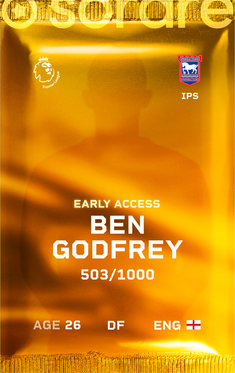Ben Godfrey 2024-25 • Limited 503/1000