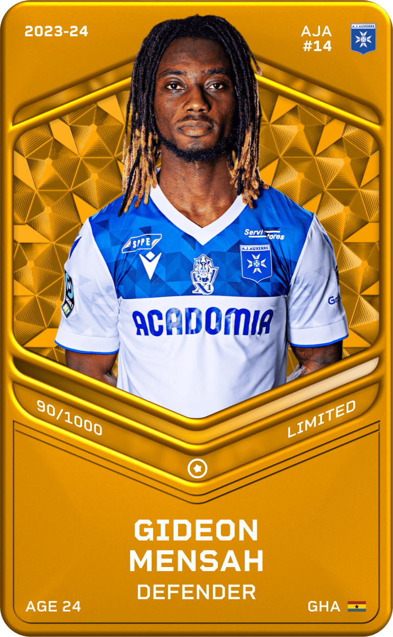Gideon Mensah 2023-24 • Limited 90/1000