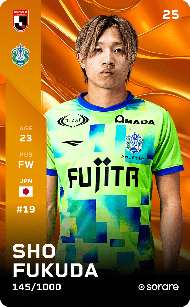 Sho Fukuda 2025-26 • Limited 145/1000