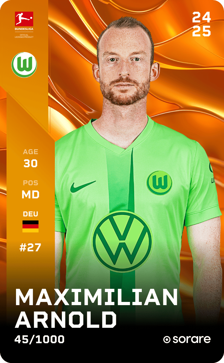 Maximilian Arnold 2024-25 • Limited 45/1000