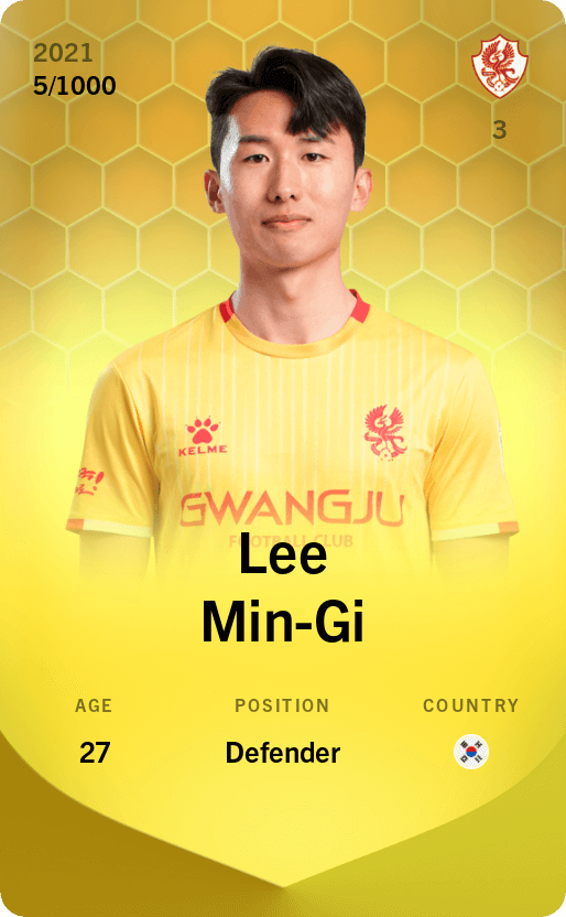 Lee Min-Gi 2021-22 • Limited 5/1000