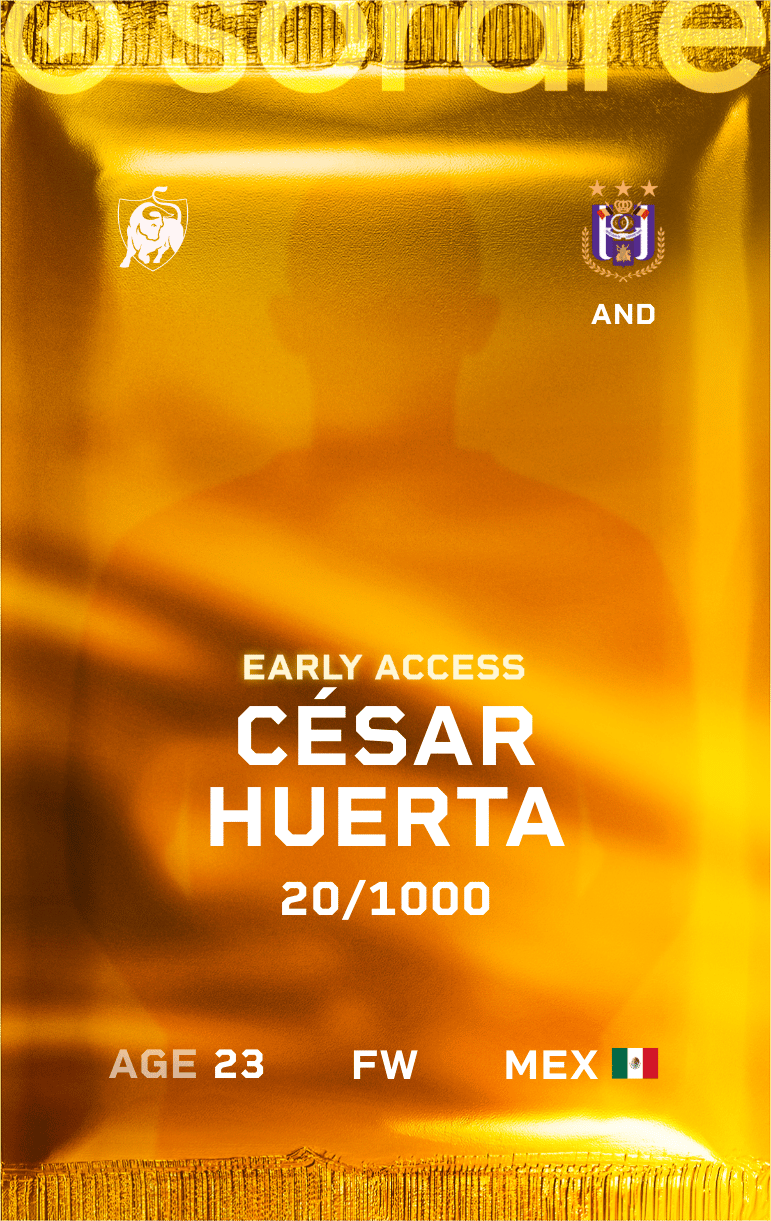 César Huerta 2024-25 • Limited 20/1000