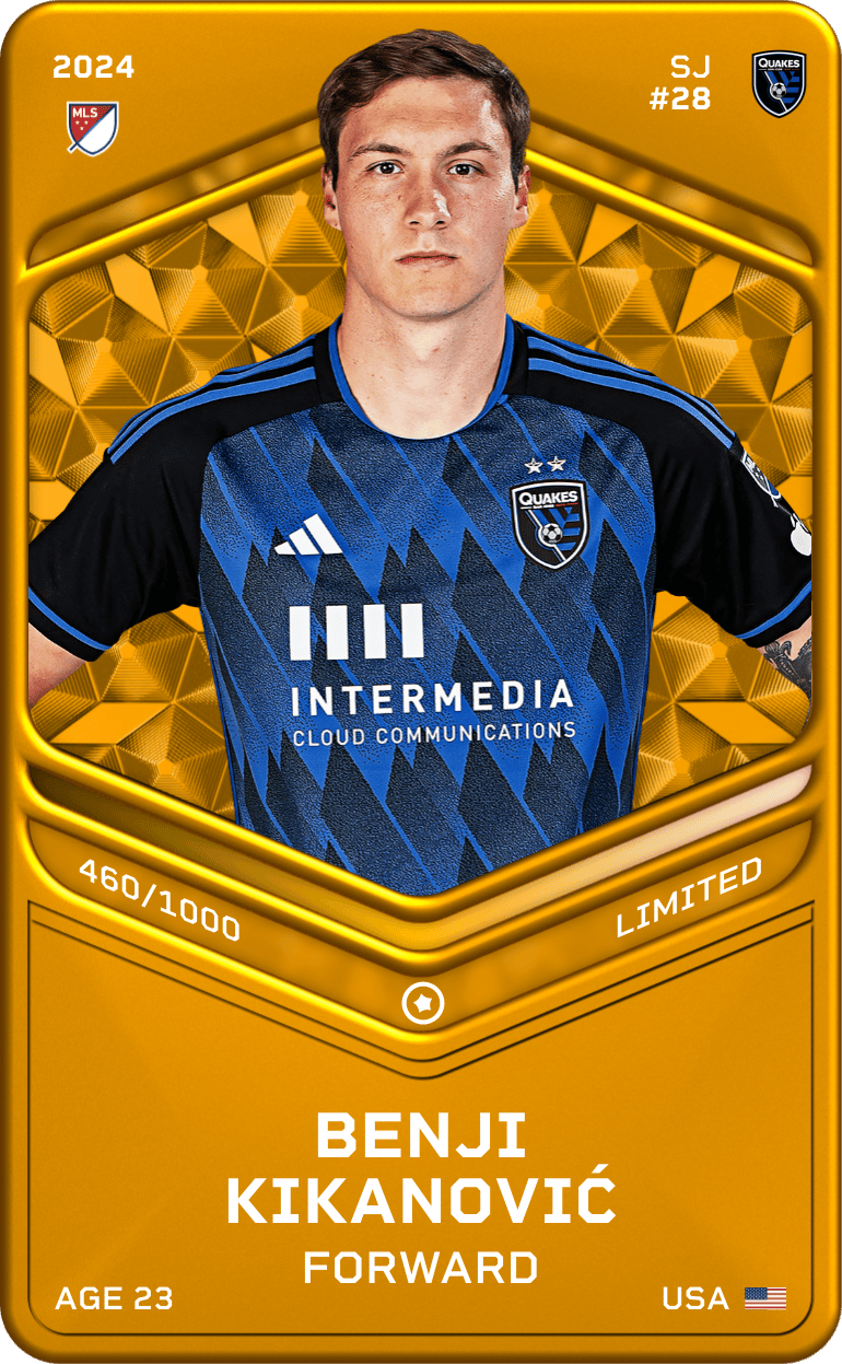 Benji Kikanović 2024-25 • Limited 460/1000