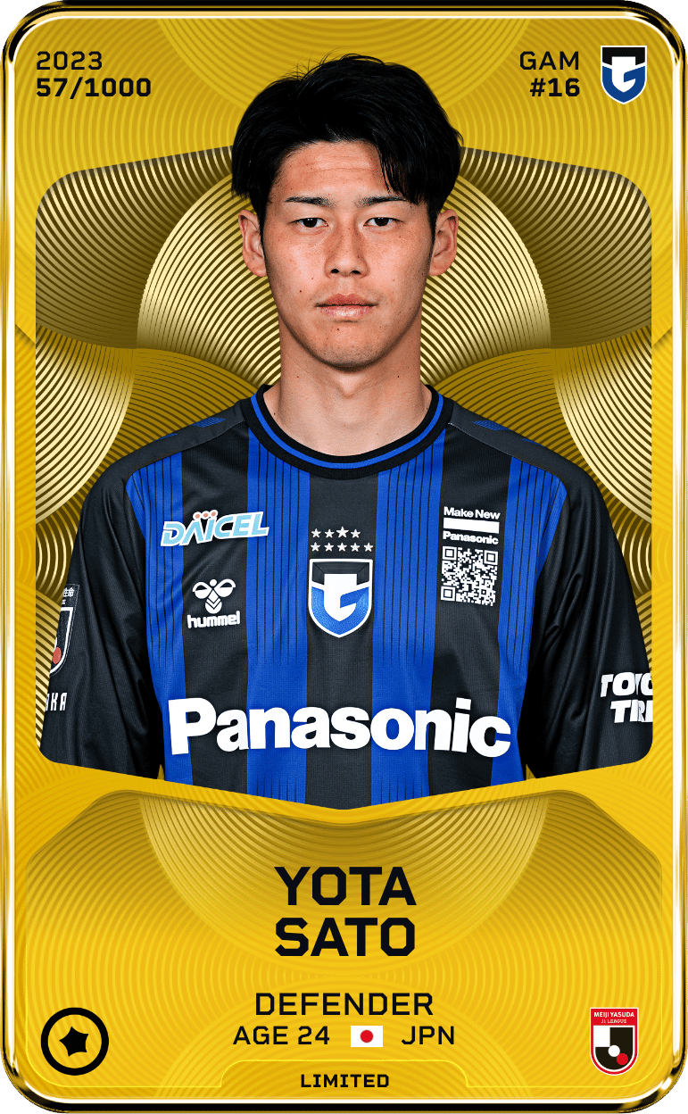 Yota Sato 2023-24 • Limited 57/1000
