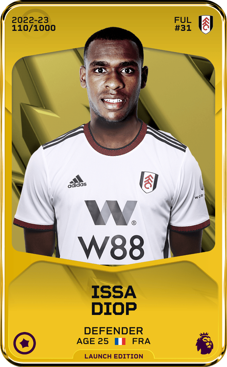 Issa Diop 2022-23 • Limited 110/1000
