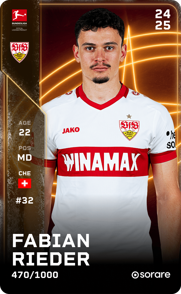 Fabian Rieder 2024-25 • Limited 470/1000
