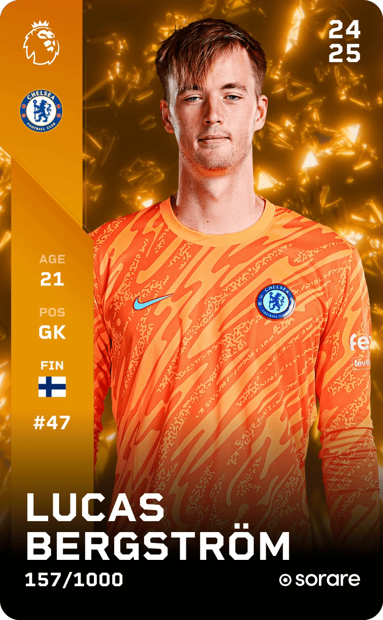 Lucas Bergström 2024-25 • Limited 157/1000