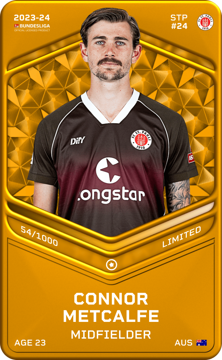 Connor Metcalfe 2023-24 • Limited 54/1000